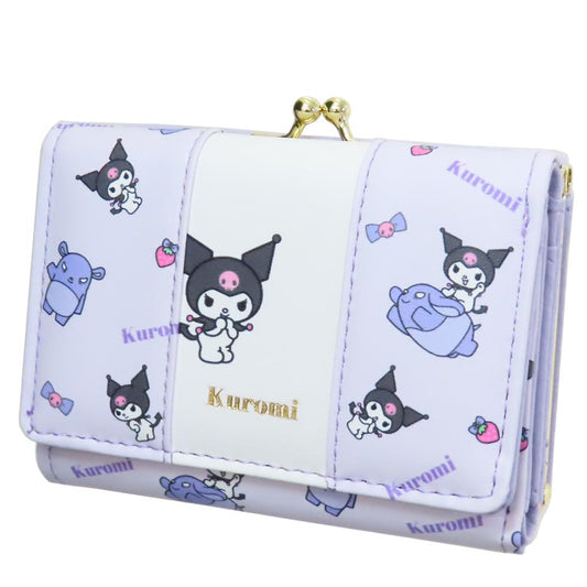 口金財布 レディース財布 クロミ サンリオ アルディ ミニ財布 三つ折り財布 コンパクト