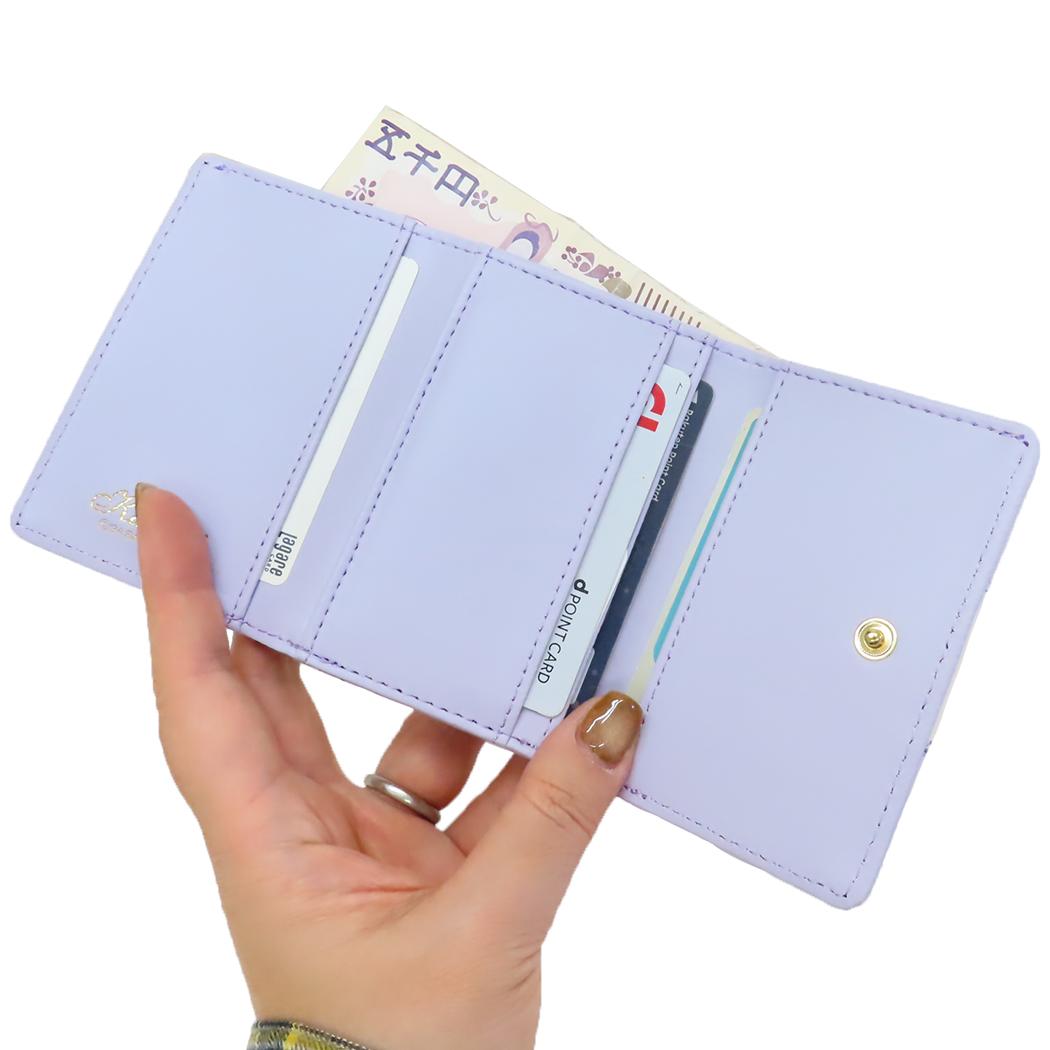 口金財布 レディース財布 クロミ サンリオ アルディ ミニ財布 三つ折り財布 コンパクト