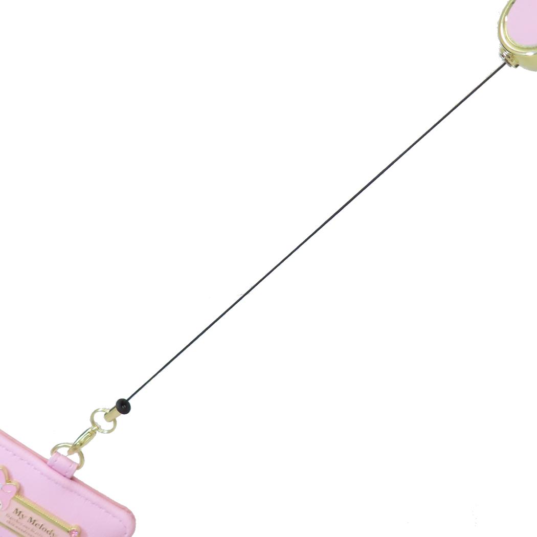 ボンボンドロップシール もじ マイメロディ1シートつき 定期入れセット
