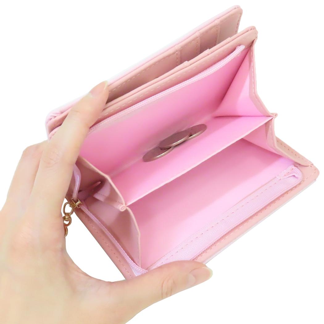 ファスナー財布 ミニウォレット マイメロディ 型押しシリーズ サンリオ アルディ コンパクト財布