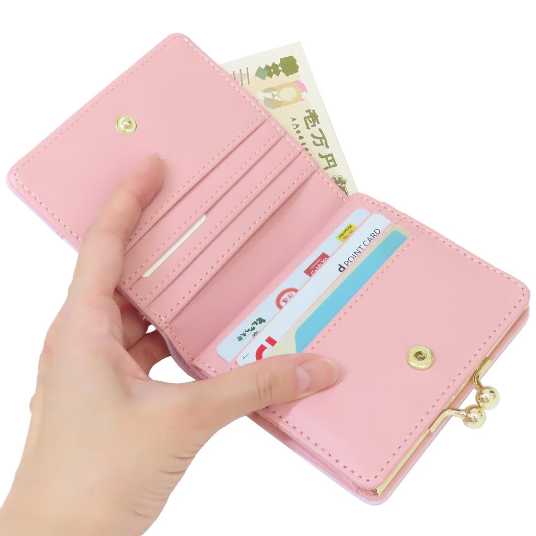 口金財布 ミニウォレット マイメロディ 型押しシリーズ サンリオ アルディ コンパクト財布