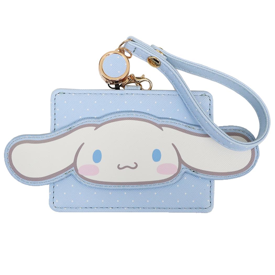 シナモロール 定期入れ リール付きダイカットパスケース サンリオ アルディ 通勤 通学 キャラクター グッズ メール便可 シネマコレクション