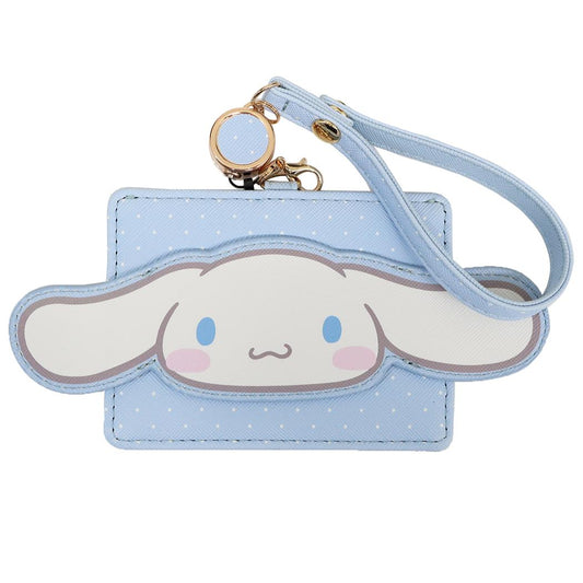 シナモロール 定期入れ リール付きダイカットパスケース サンリオ アルディ 通勤 通学 キャラクター グッズ メール便可 シネマコレクション