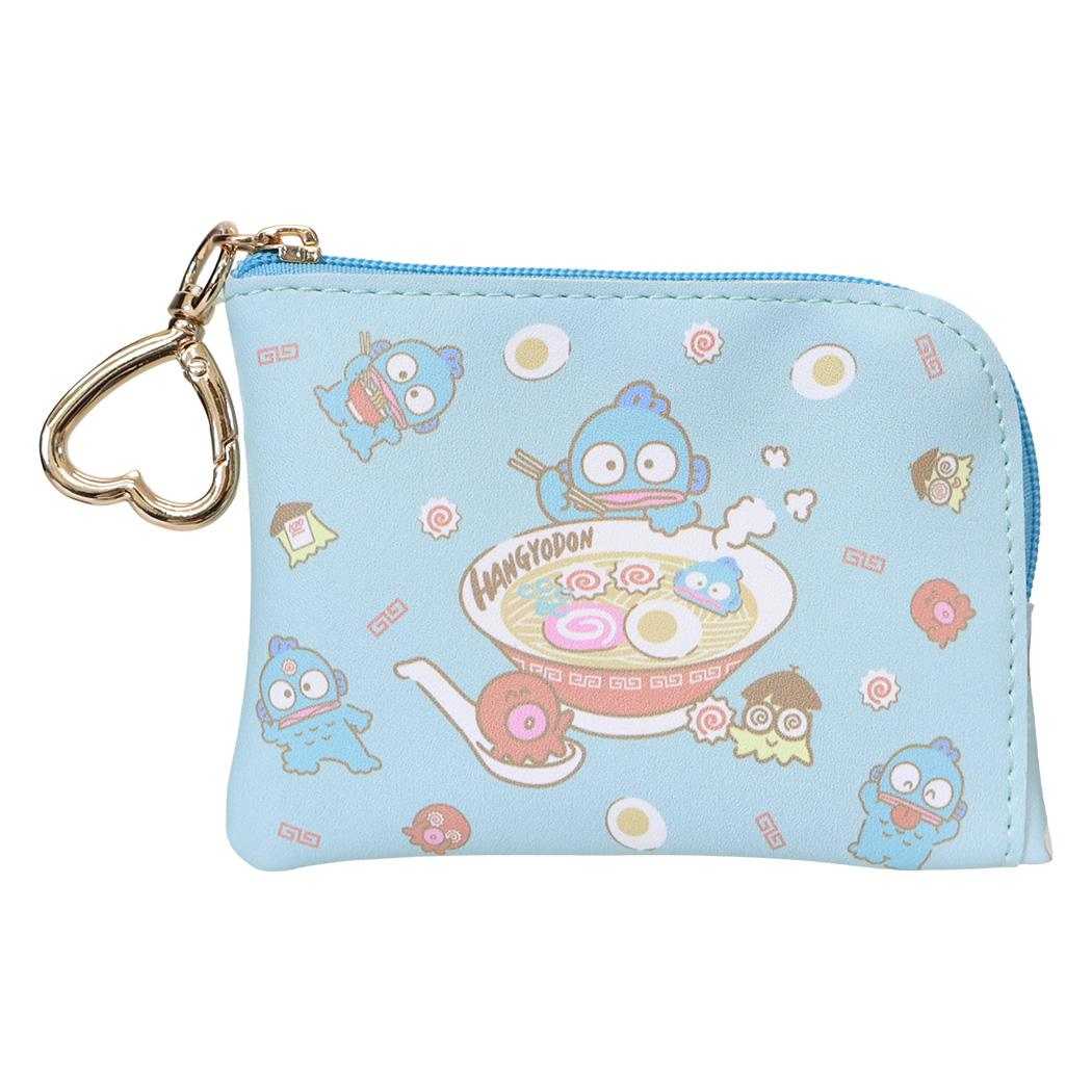 サンリオキャラクターズ ミニポーチ ナスカン付きミニポーチ ハンギョドン Sanrio アルディ