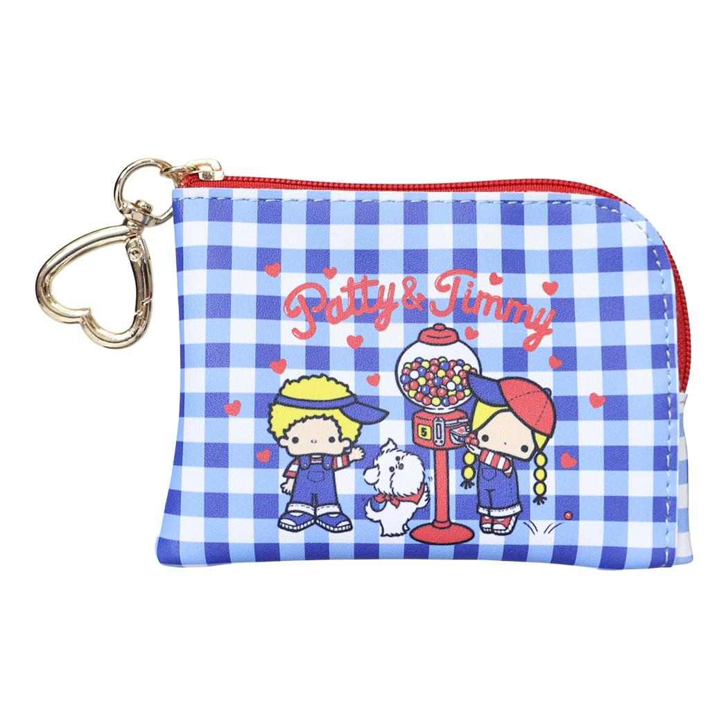 サンリオキャラクターズ ミニポーチ ナスカン付きミニポーチ パティ＆ジミー Sanrio アルディ