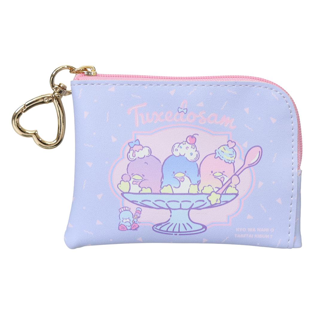 サンリオキャラクターズ ミニポーチ ナスカン付きミニポーチ タキシードサム Sanrio アルディ