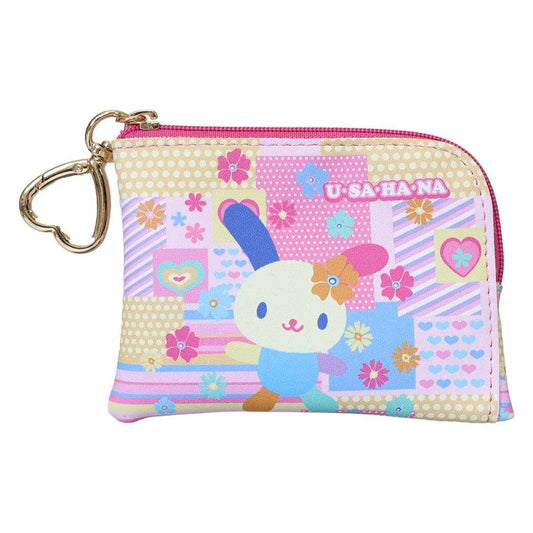 サンリオキャラクターズ ミニポーチ ナスカン付きミニポーチ ウサハナ Sanrio アルディ