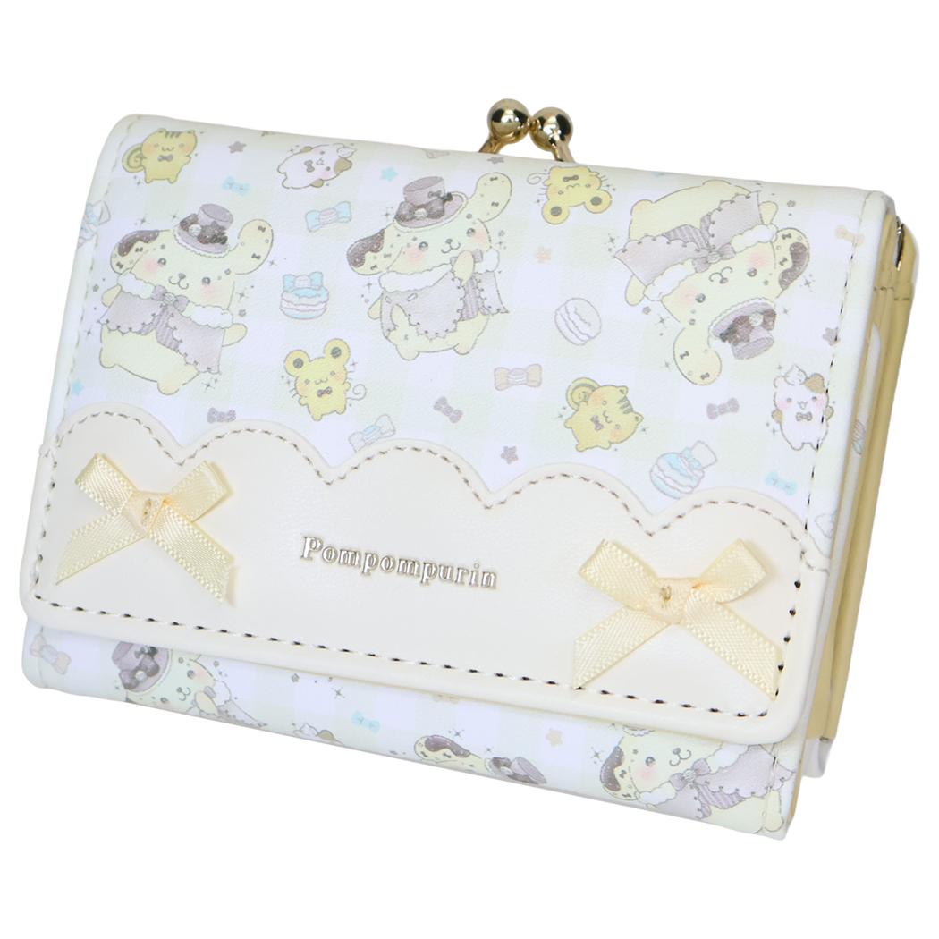 サンリオキャラクターズ ミニウォレット 口金財布 ポムポムプリン Sanrio アルディ