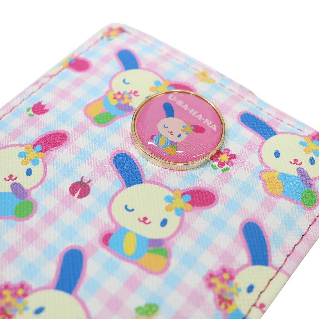 リール付きパスケース 定期入れ ウサハナ サンリオ アルディ ICカードケース メール便可