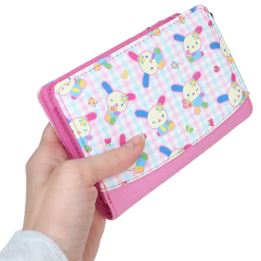 ファスナー札入 二つ折り財布 ウサハナ サンリオ アルディ プレゼント レディース