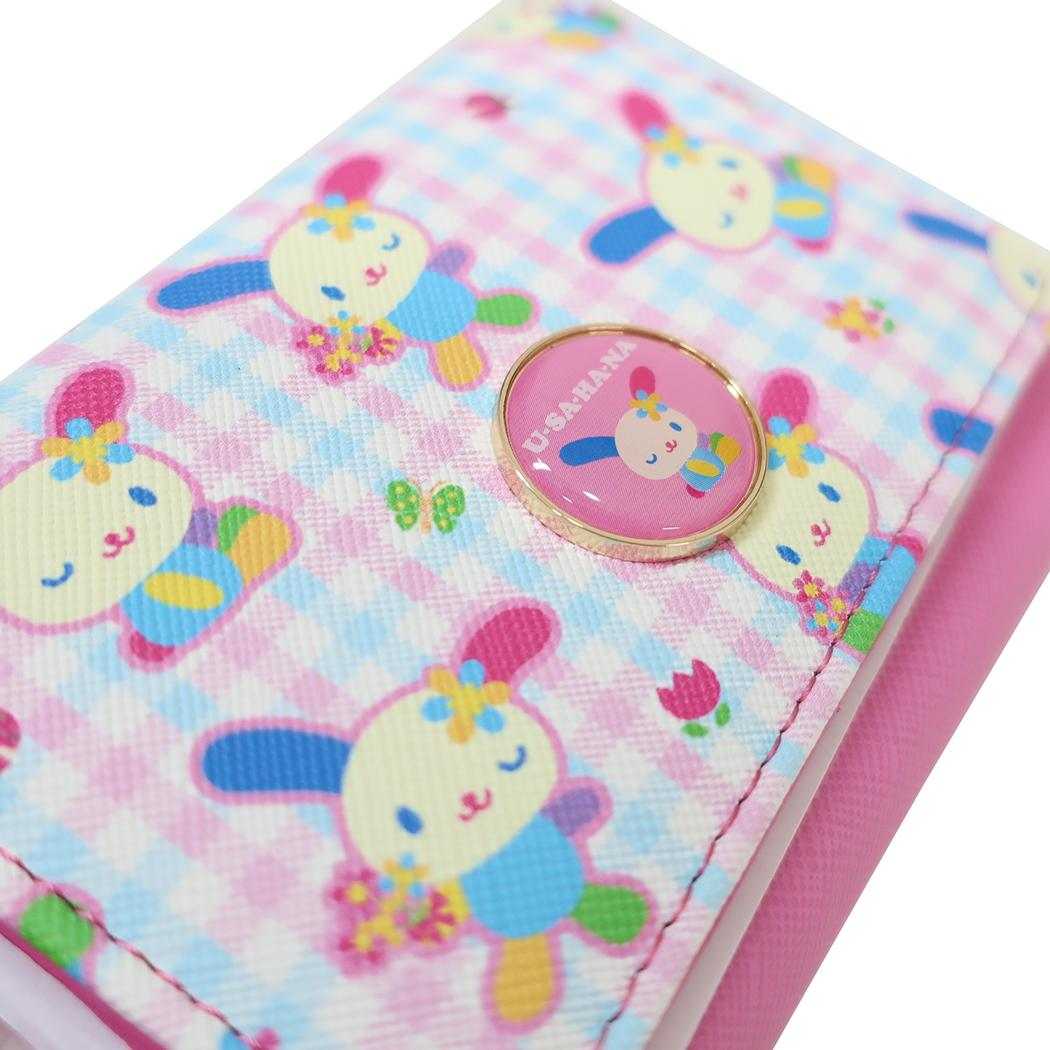 口金財布 ミニウォレット ウサハナ サンリオ アルディ レディース財布 ミニ財布 三つ折り財布