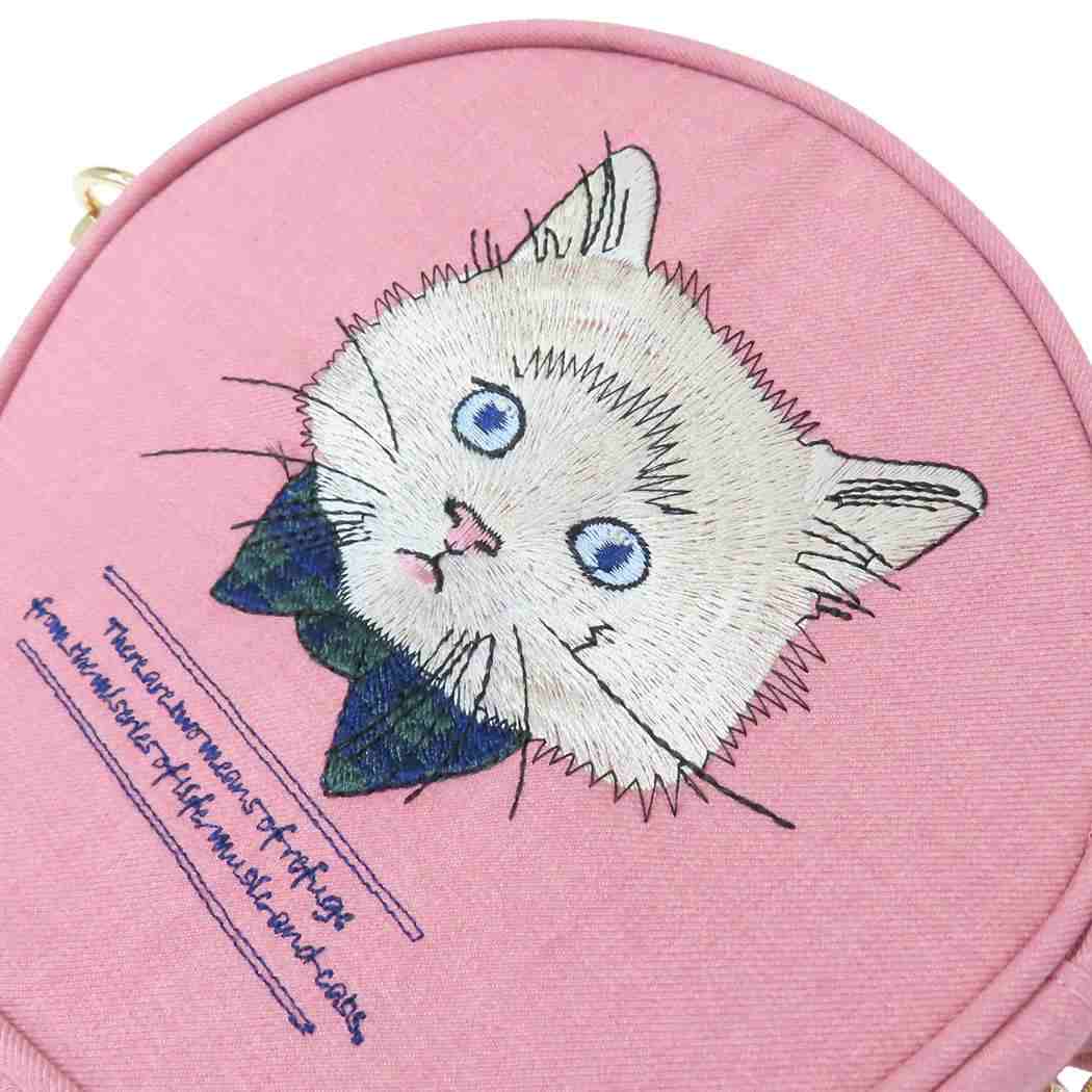 キャットSHOポーチ 2WAYポーチバッグ PK NORWEGIAN ねこアミナコレクション ショルダーバッグ ショルダーポーチ かわいい メール便可