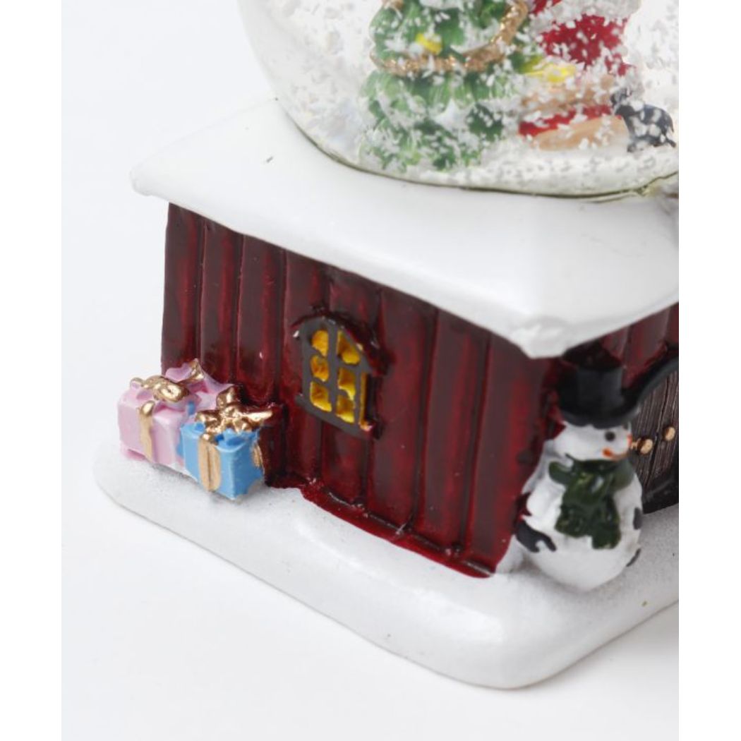 ウッディハウススノードーム インテリア雑貨 RD PRESENT SANTA アミナコレクション おしゃれ クリスマス 置物