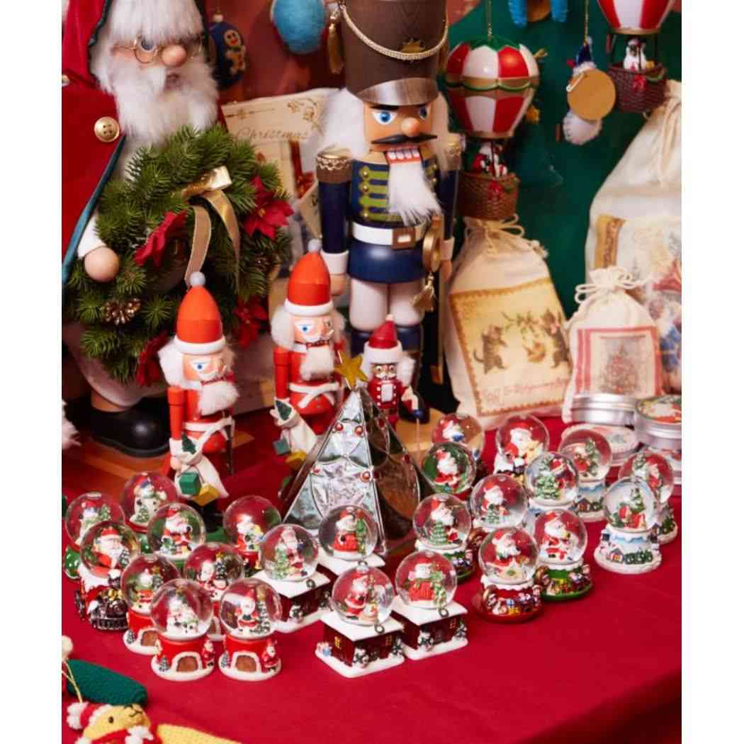 ウッディハウススノードーム インテリア雑貨 RD PRESENT SANTA アミナコレクション おしゃれ クリスマス 置物