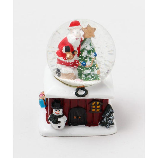 ウッディハウススノードーム インテリア雑貨 RD PRESENT SANTA アミナコレクション おしゃれ クリスマス 置物