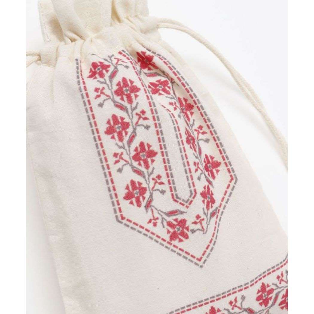 グラッドラッピングS 巾着袋 EMBROIDERY アミナコレクション 小物入れ ラッピング用品 かわいい メール便可