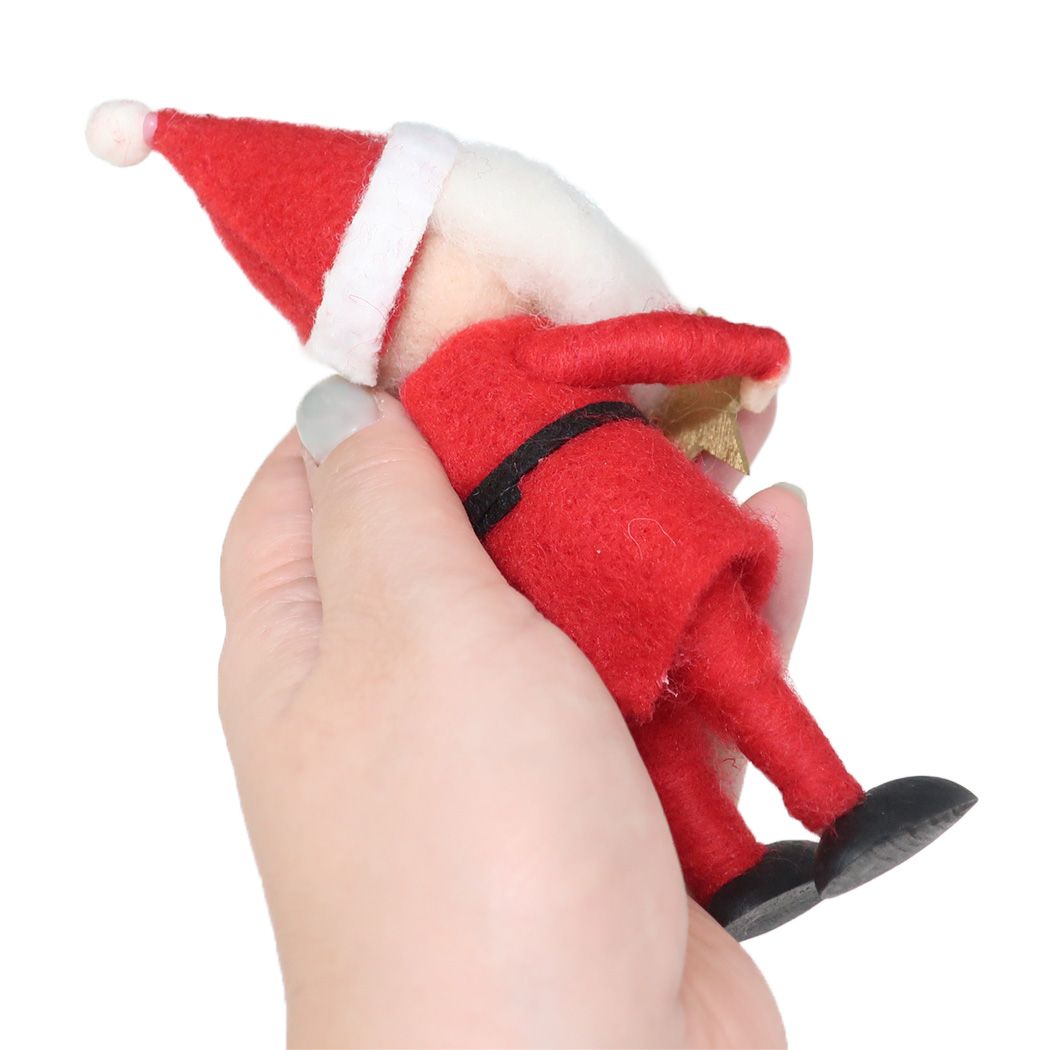 フエルト マスコット サンタスター クリスマス APJ Xmas かわいい
