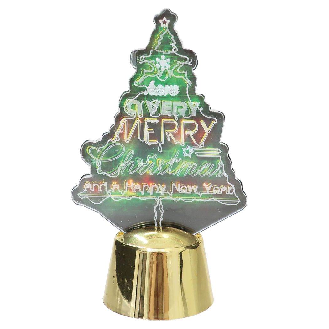 フリッカーライト インテリア雑貨 ツリー ゴールド クリスマス APJ Xmas インテリア かわいい
