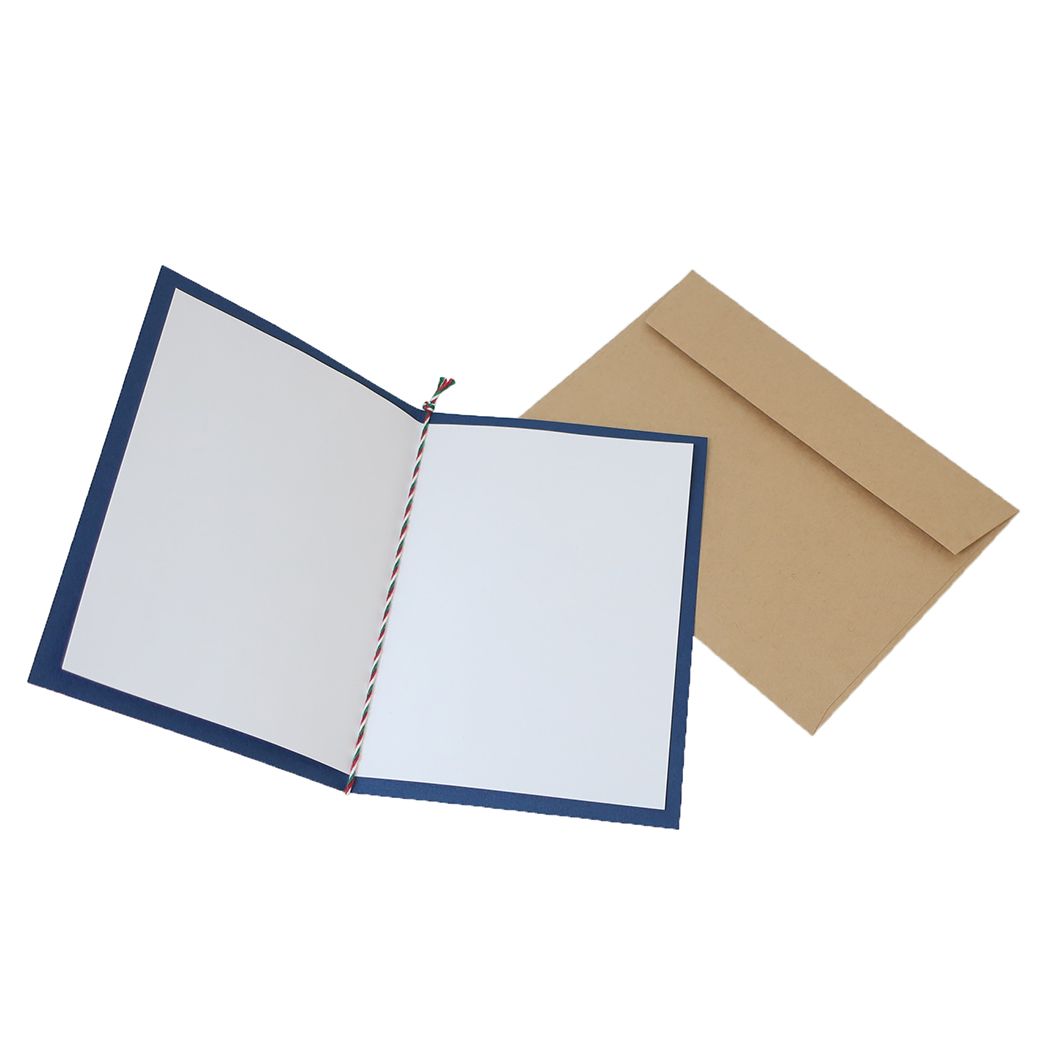 ウッドパーツカード クリスマスカード Handmade card スノードーム APJ 封筒付きグリーティングカード Xmas メール便可