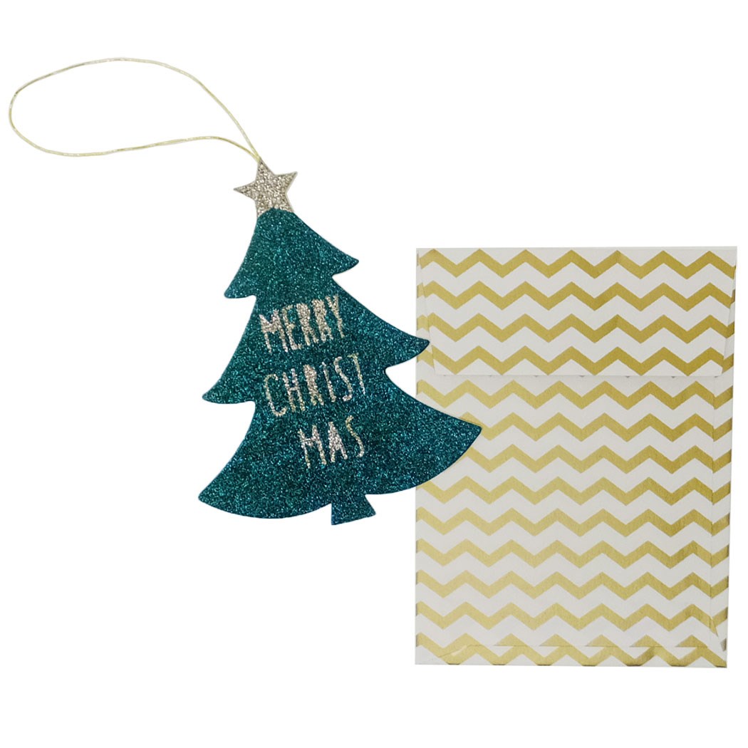 グリッターミニカード mini card collection クリスマスカード APJ Xmas メッセージカード