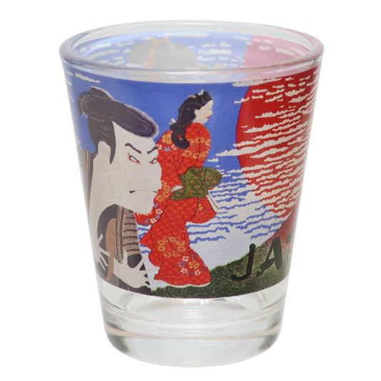 JAPANショットグラス ガラスコップ 浮世絵 アルタ お土産 おしゃれ