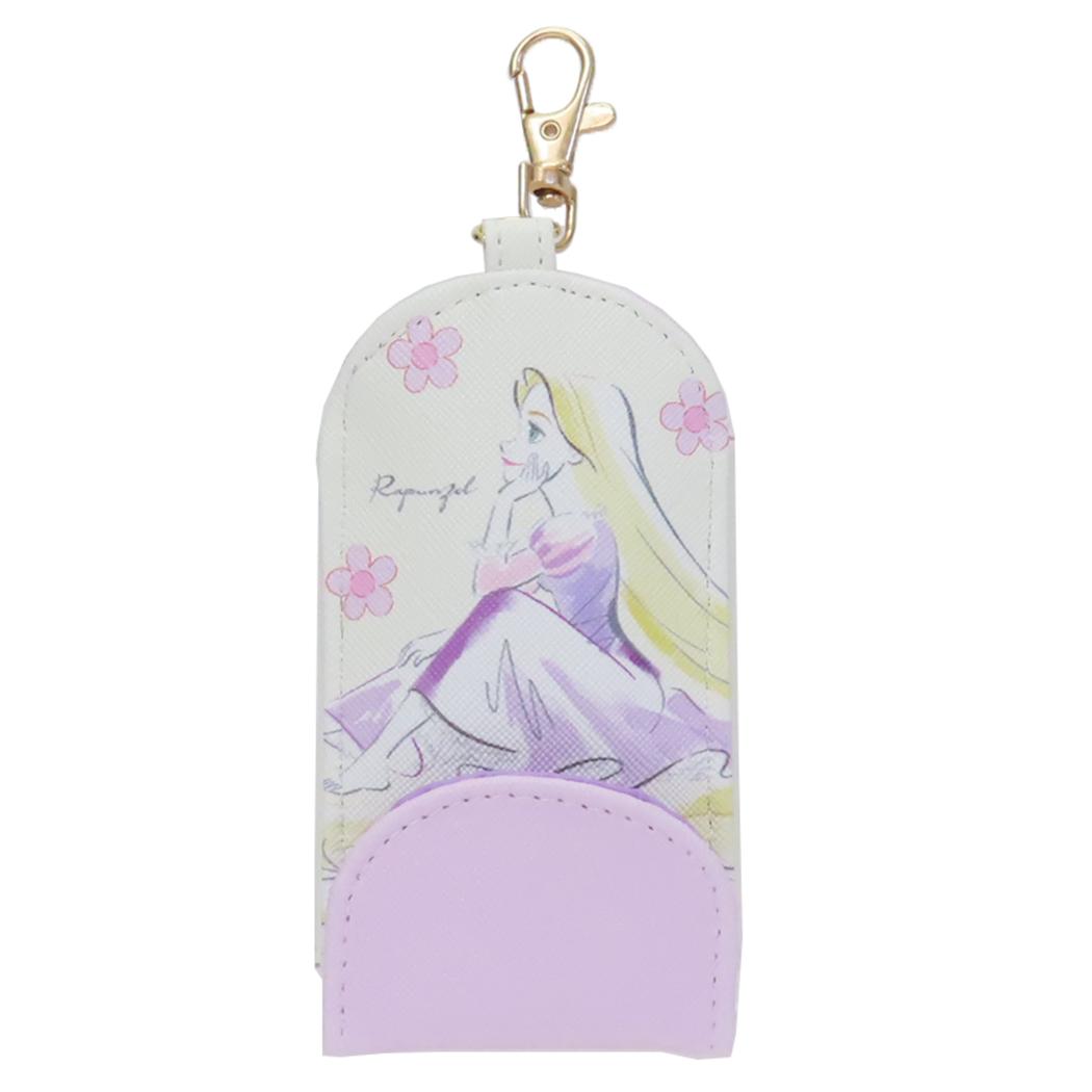 キッズキーケース ランドセルキーカバー 塔の上のラプンツェル 水彩タッチ柄 ディズニープリンセス アートウエルド 新学期準備雑貨 メール便可