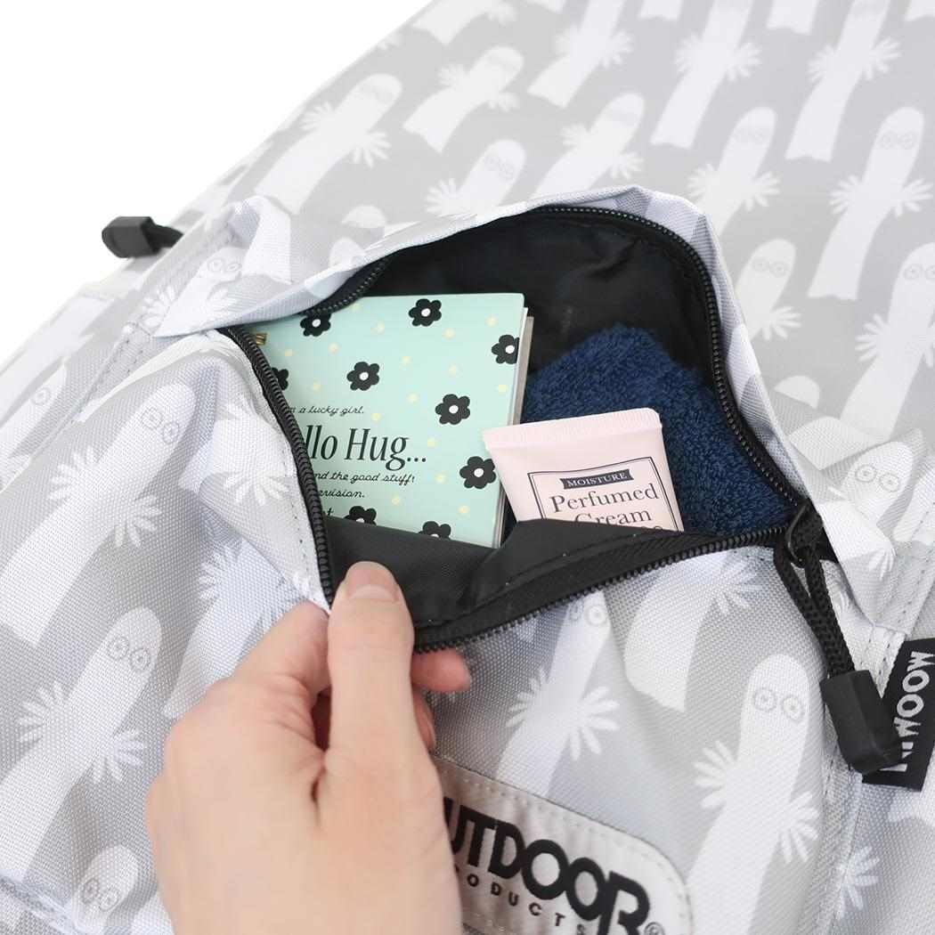 デイバッグ リュック ムーミンxOUTDOOR ニョロニョロ アートウエルド かわいい プレゼント