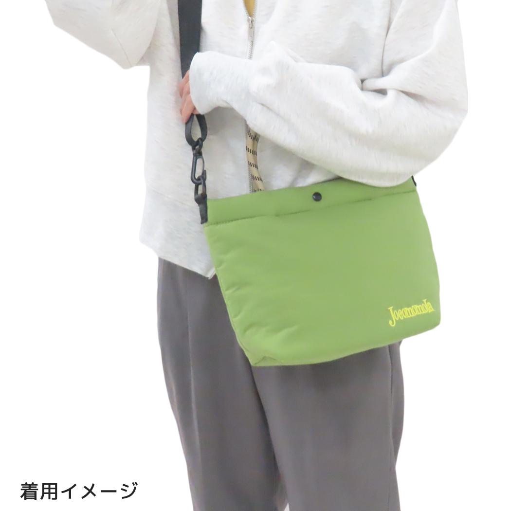 ショルダーバッグ 斜め掛けかばん JocomomolaxMOOMIN ムーミン ニョロニョロ イエロー 北欧 アートウエルド ロープハンドル付きバッグ