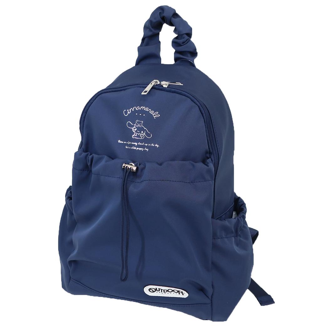 OUTDOOR PRODUCTSxシナモロール リュックサック デイパック 紺 サンリオ Sanrio アートウエルド バックパック キャラクター グッズ シネマコレクション