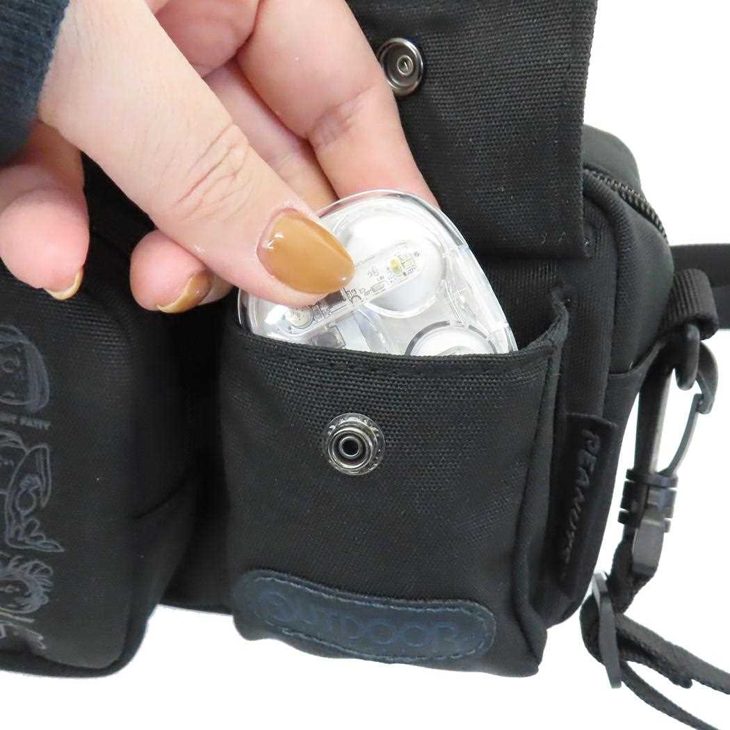 ショルダーバッグ＆コスメポーチ 斜め掛けかばん スヌーピーxOUTDOOR ピーナッツ アートウエルド アウトドアプロダクツ 肩掛け 小物入れ