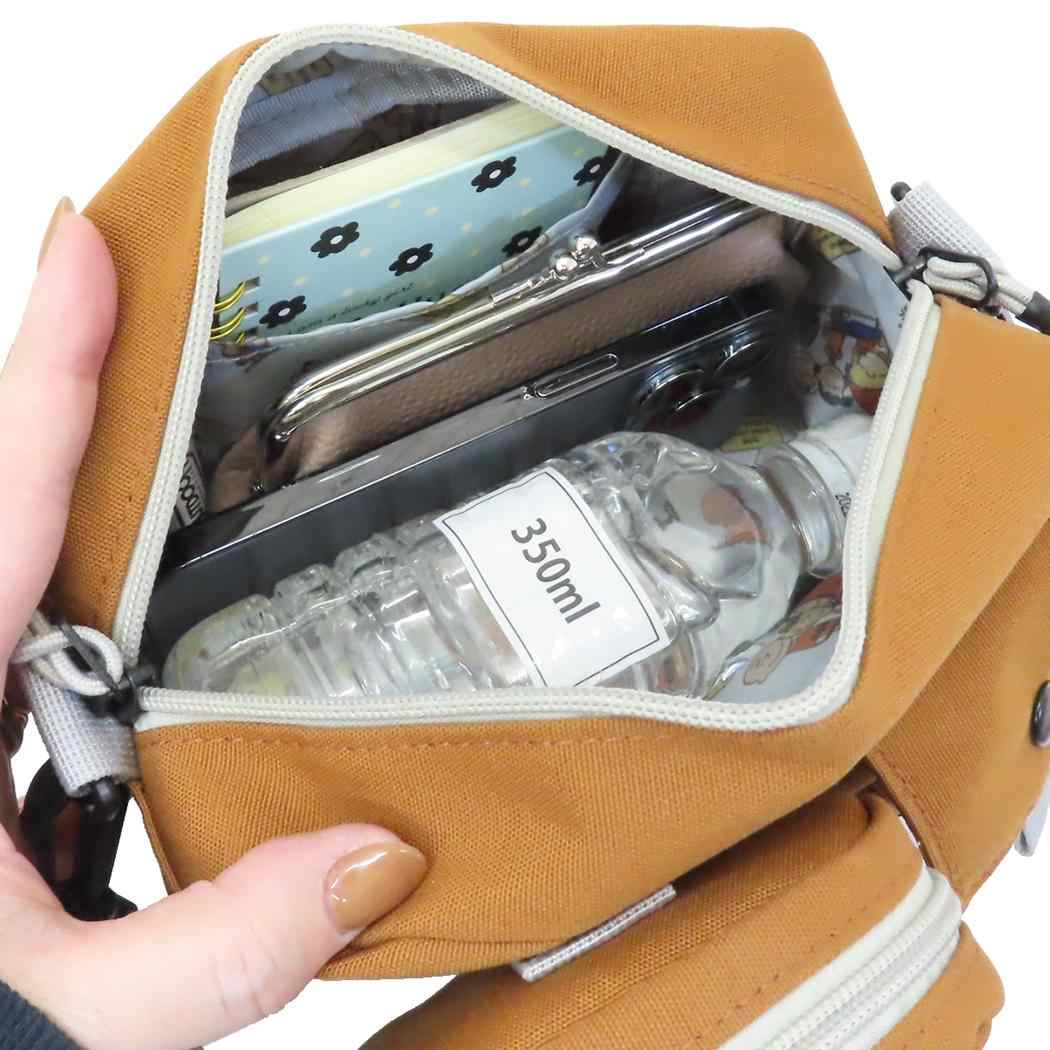 ショルダーバッグ＆コスメポーチ 斜め掛けかばん スヌーピーxOUTDOOR ピーナッツ アートウエルド アウトドアプロダクツ 肩掛け 小物入れ