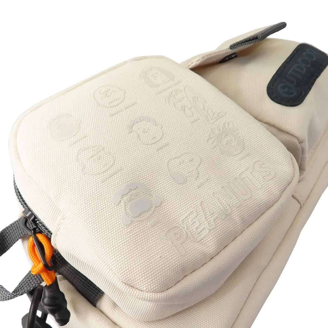 ショルダーバッグ＆コスメポーチ 斜め掛けかばん スヌーピーxOUTDOOR ピーナッツ アートウエルド アウトドアプロダクツ 肩掛け 小物入れ
