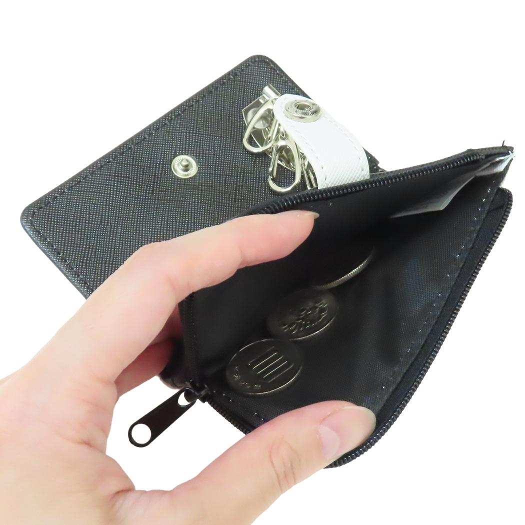 ファスナーポーチ付き 鍵入れ キーケース スヌーピー ピーナッツ アートウエルド ギフト雑貨 メール便可