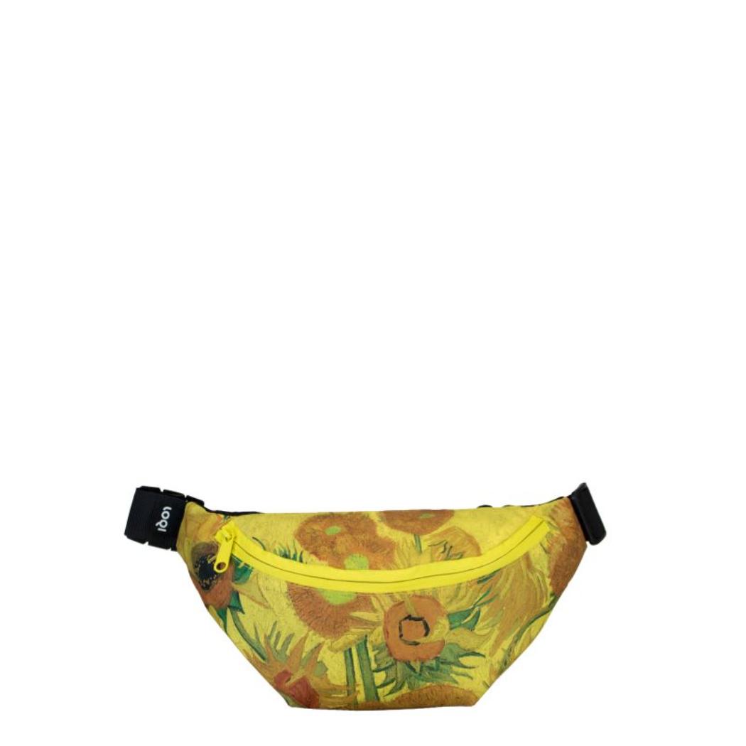 Bumbag ボディバッグ フィンセント ファン ゴッホ Sunflowers LOQI ローキー エーワイ VINCENT VAN GOGH ウエストバッグ メール便可