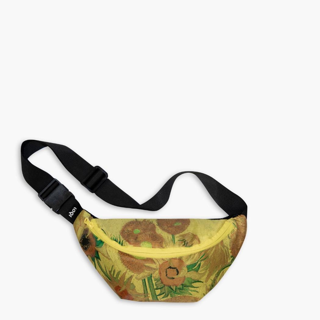 Bumbag ボディバッグ フィンセント ファン ゴッホ Sunflowers LOQI ローキー エーワイ VINCENT VAN GOGH ウエストバッグ メール便可