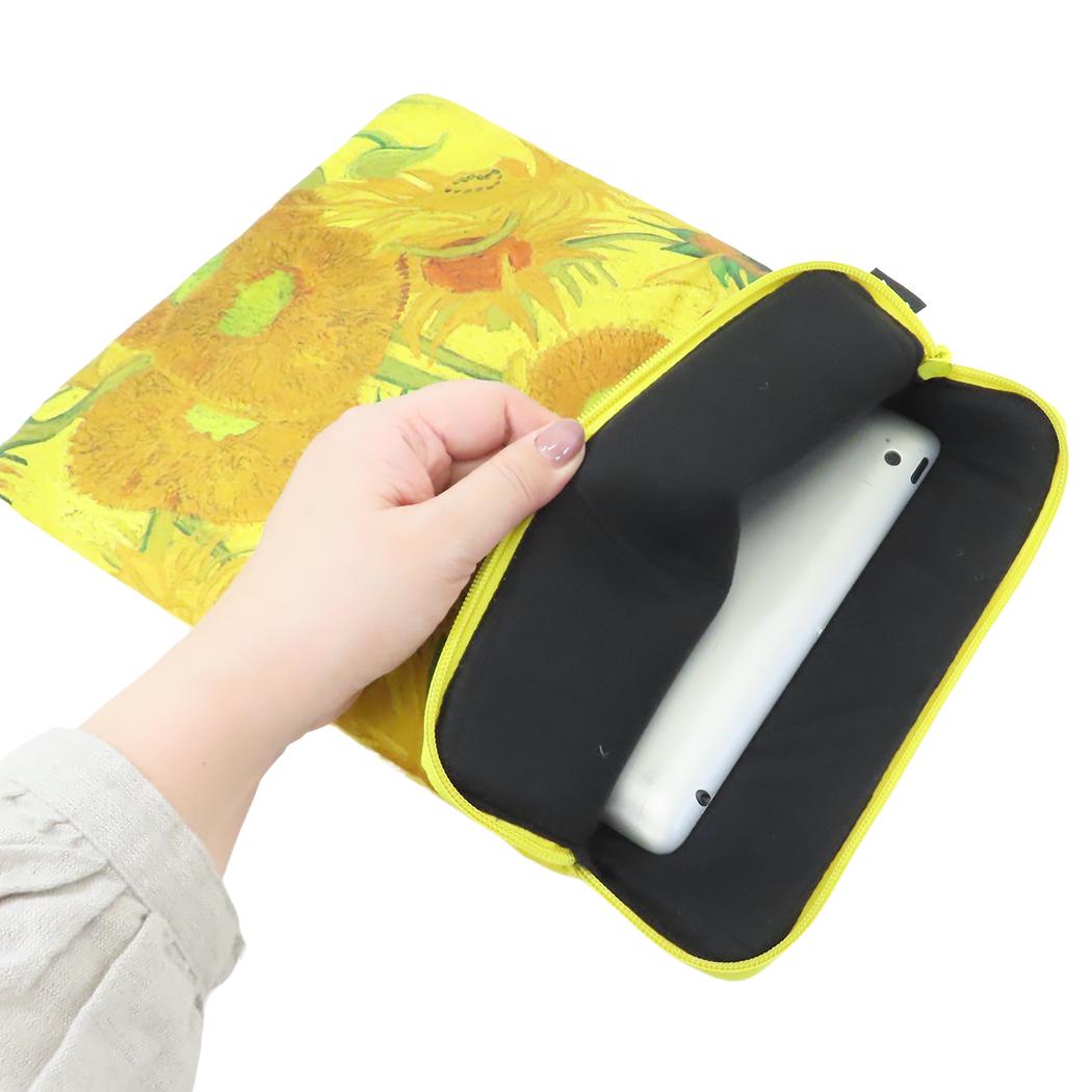 Laptop Sleeve13' ノートパソコンケース 13インチ フィンセント ファン ゴッホ Sunflowers LOQI ローキー エーワイ VINCENT VAN GOGH ガジェットケース