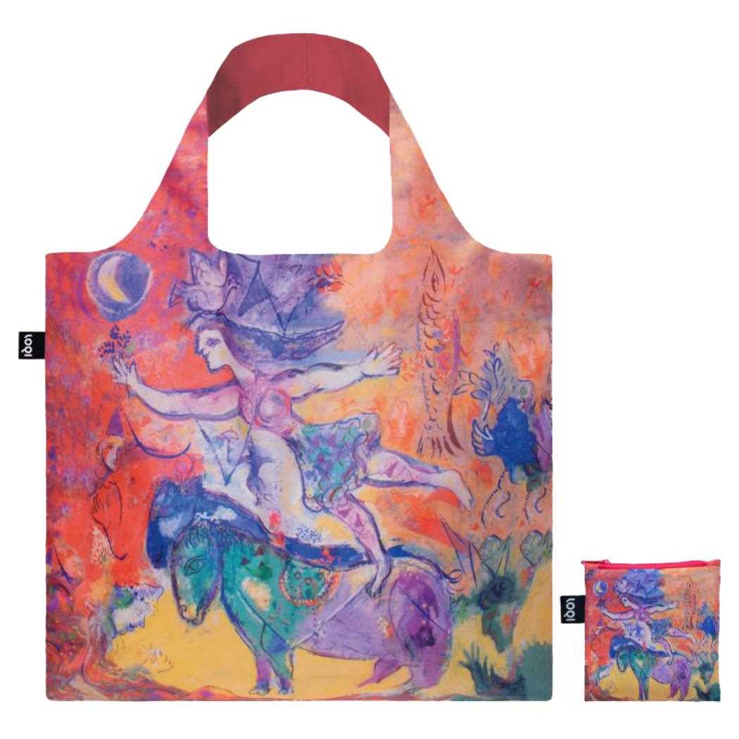 Bag エコバッグ マルク シャガール The Circus LOQI ローキー エーワイ MARC CHAGALL お買い物バッグ メール便可