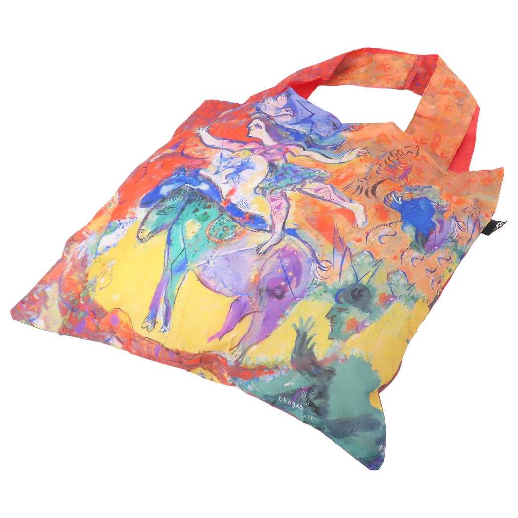 Bag エコバッグ マルク シャガール The Circus LOQI ローキー エーワイ MARC CHAGALL お買い物バッグ メール便可