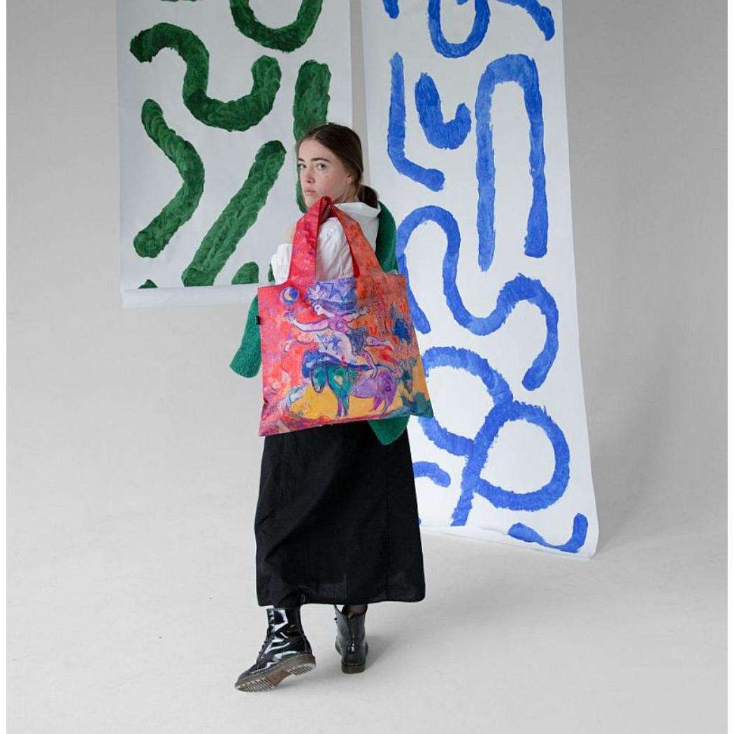 Bag エコバッグ マルク シャガール The Circus LOQI ローキー エーワイ MARC CHAGALL お買い物バッグ メール便可