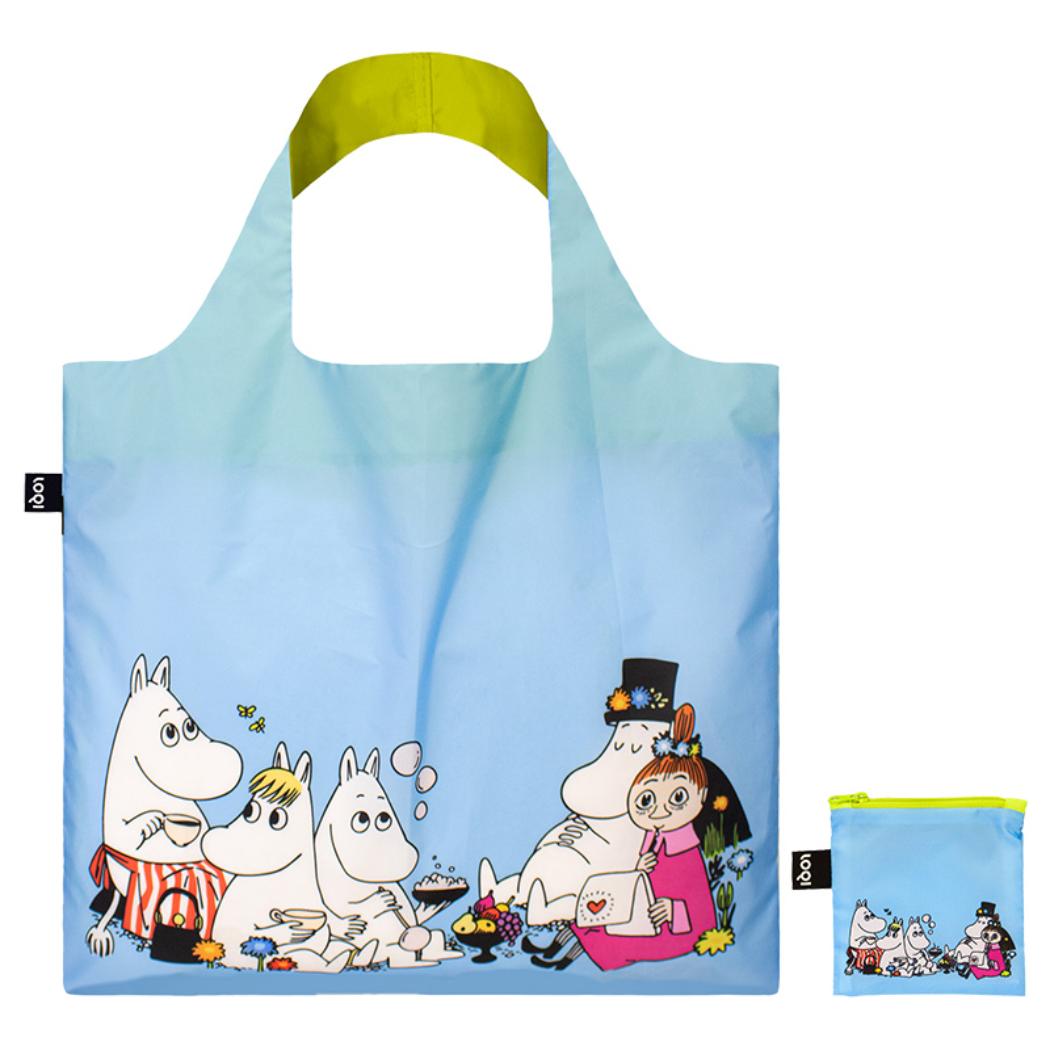 Bag エコバッグ ムーミン Family LOQI ローキー 北欧 エーワイ お買い物バッグ メール便可