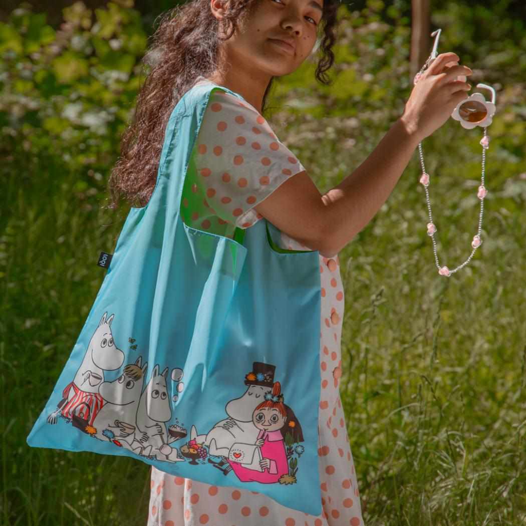 Bag エコバッグ ムーミン Family LOQI ローキー 北欧 エーワイ お買い物バッグ メール便可