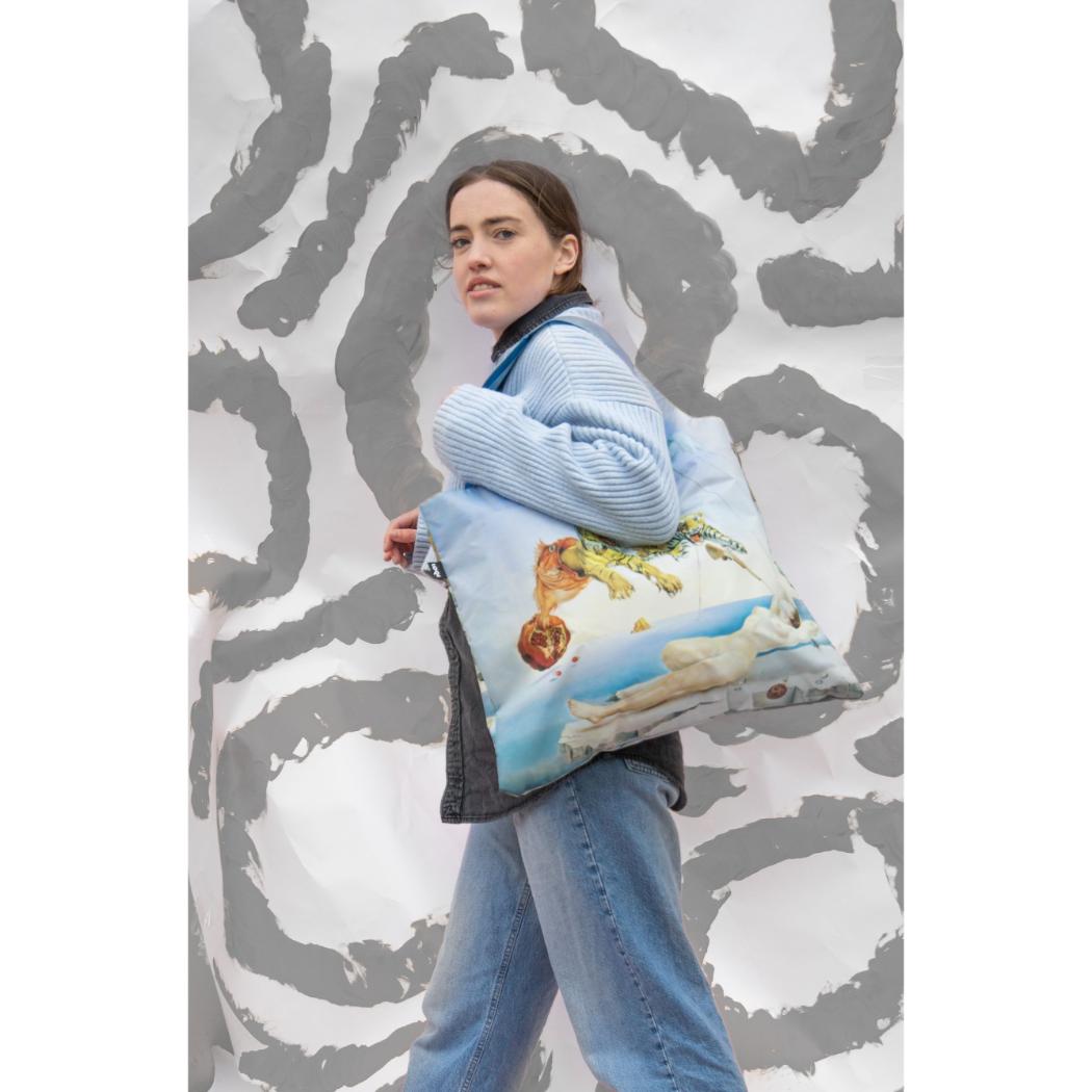 Bag エコバッグ サルバドール ダリ Dream Caused by the Flight of a Bee LOQI ローキー エーワイ SALVADOR DALI お買い物バッグ メール便可
