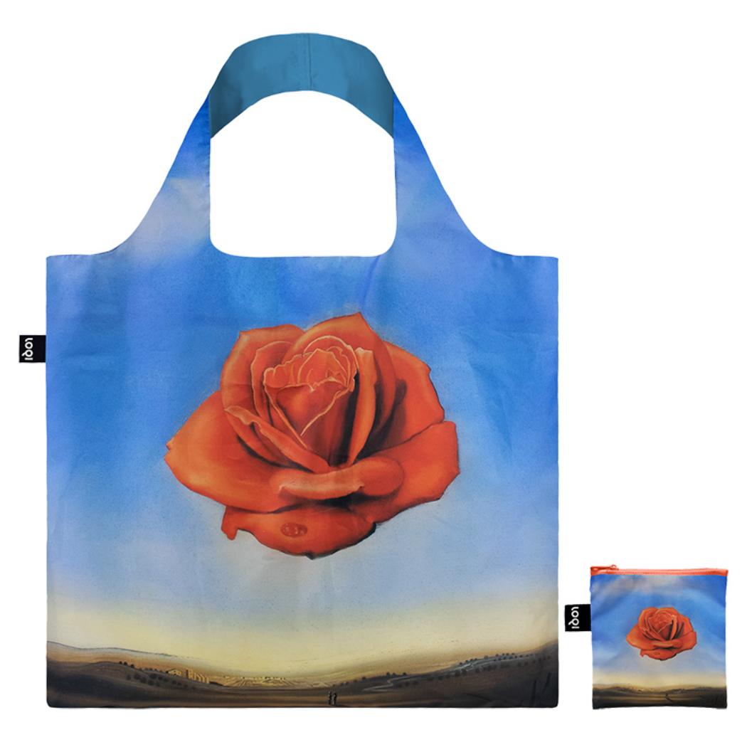 Bag エコバッグ サルバドール ダリ Meditative Rose LOQI ローキー エーワイ SALVADOR DALI お買い物バッグ メール便可