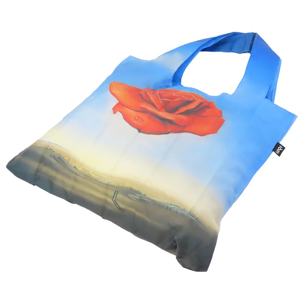 Bag エコバッグ サルバドール ダリ Meditative Rose LOQI ローキー エーワイ SALVADOR DALI お買い物バッグ メール便可