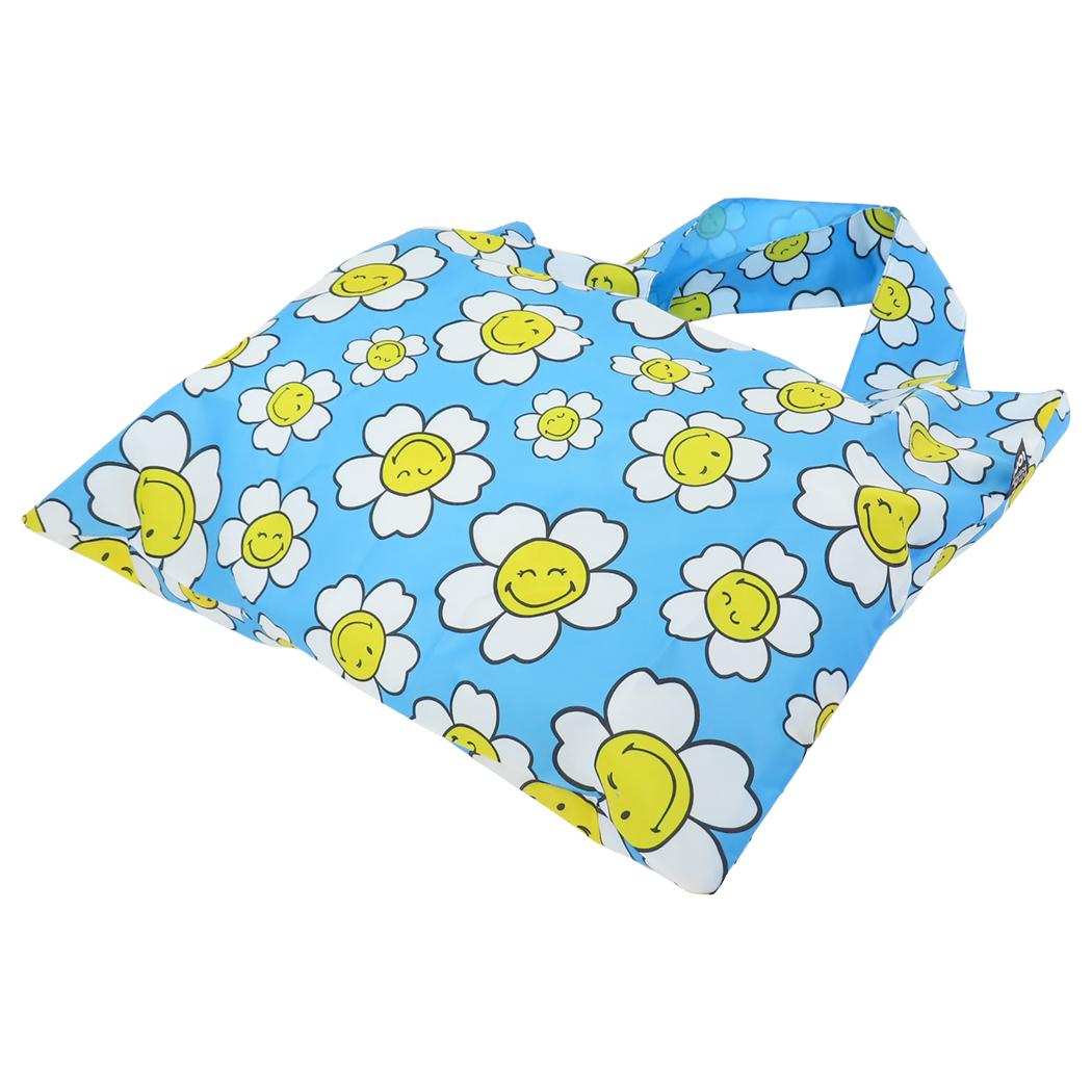 Bag エコバッグ SMILEY JP Flowers Aquarius LOQI ローキー エーワイ スマイリー フラワー お買い物バッグ メール便可