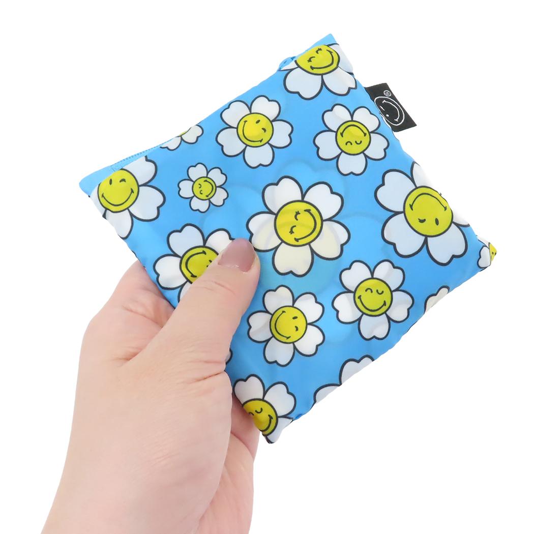 Bag エコバッグ SMILEY JP Flowers Aquarius LOQI ローキー エーワイ スマイリー フラワー お買い物バッグ メール便可