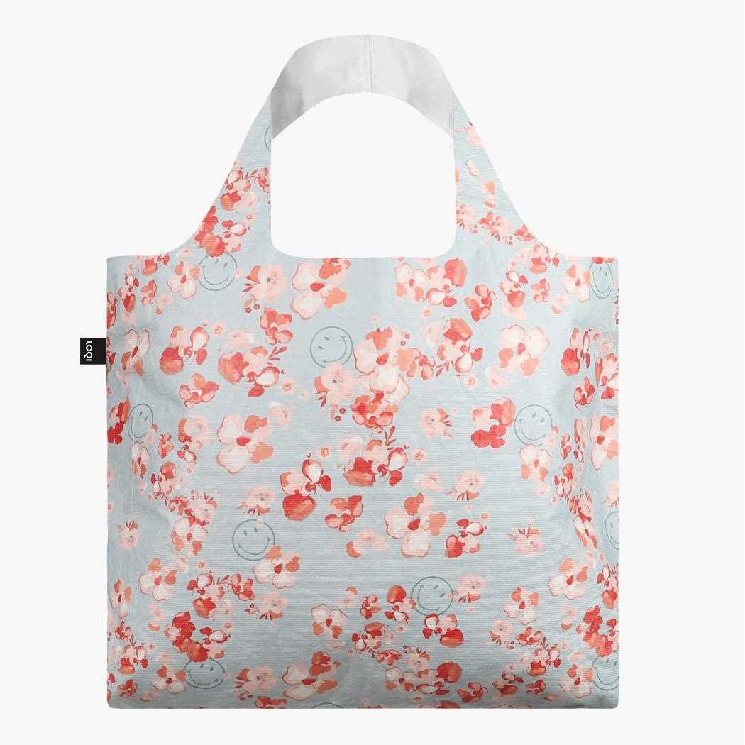 Bag エコバッグ SMILEY Blossom LOQI ローキー エーワイ スマイリー TYVEK お買い物バッグ メール便可