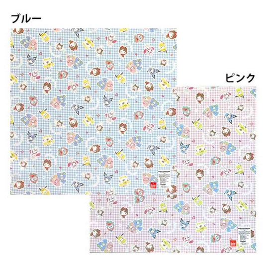 ナフキン ランチクロス サンリオキャラクターズ サンリオ バンビーナ ランチーフ コットンナフキン メール便可