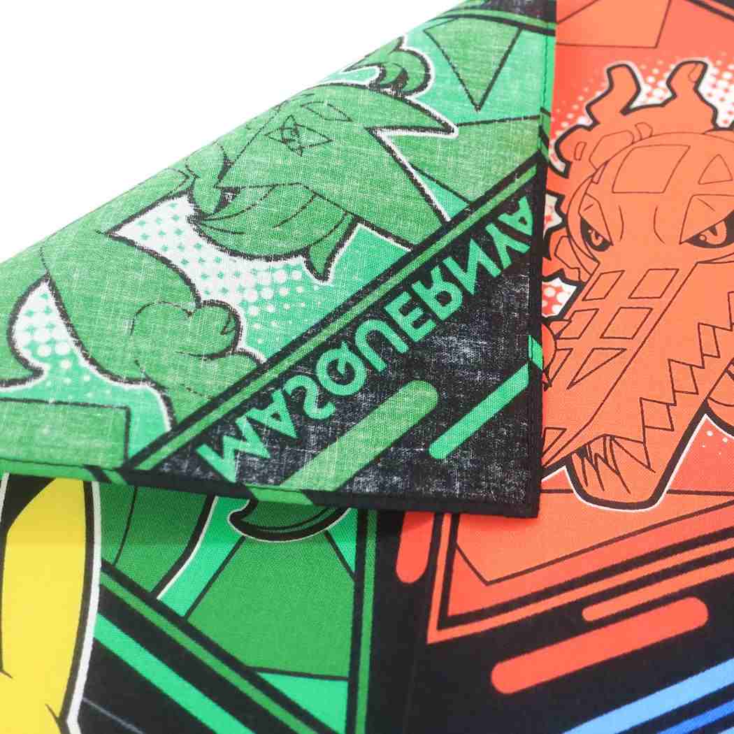 ハンカチ ハンカチーフ ポケットモンスター スマイル ポケモン バンビーナ 入園入学準備雑貨 メール便可