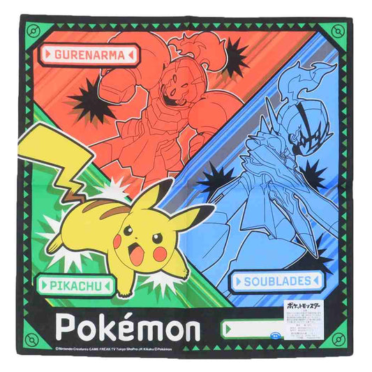 大判ハンカチ ランチクロス ポケットモンスター バトル ポケモン バンビーナ 入園入学準備雑貨 メール便可